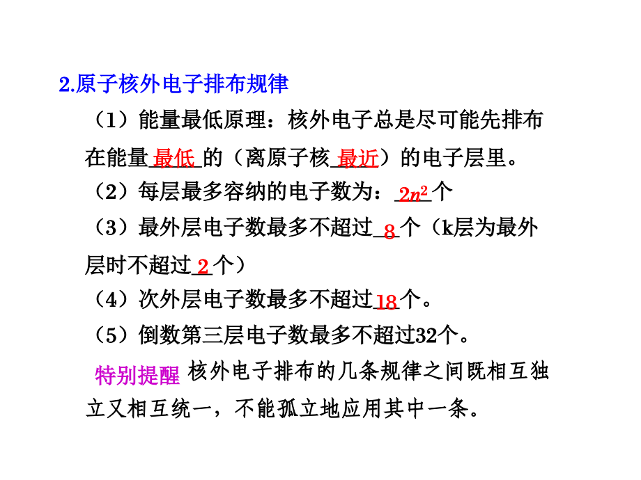 元素周期律 2 高三化学复习第五章_第4页