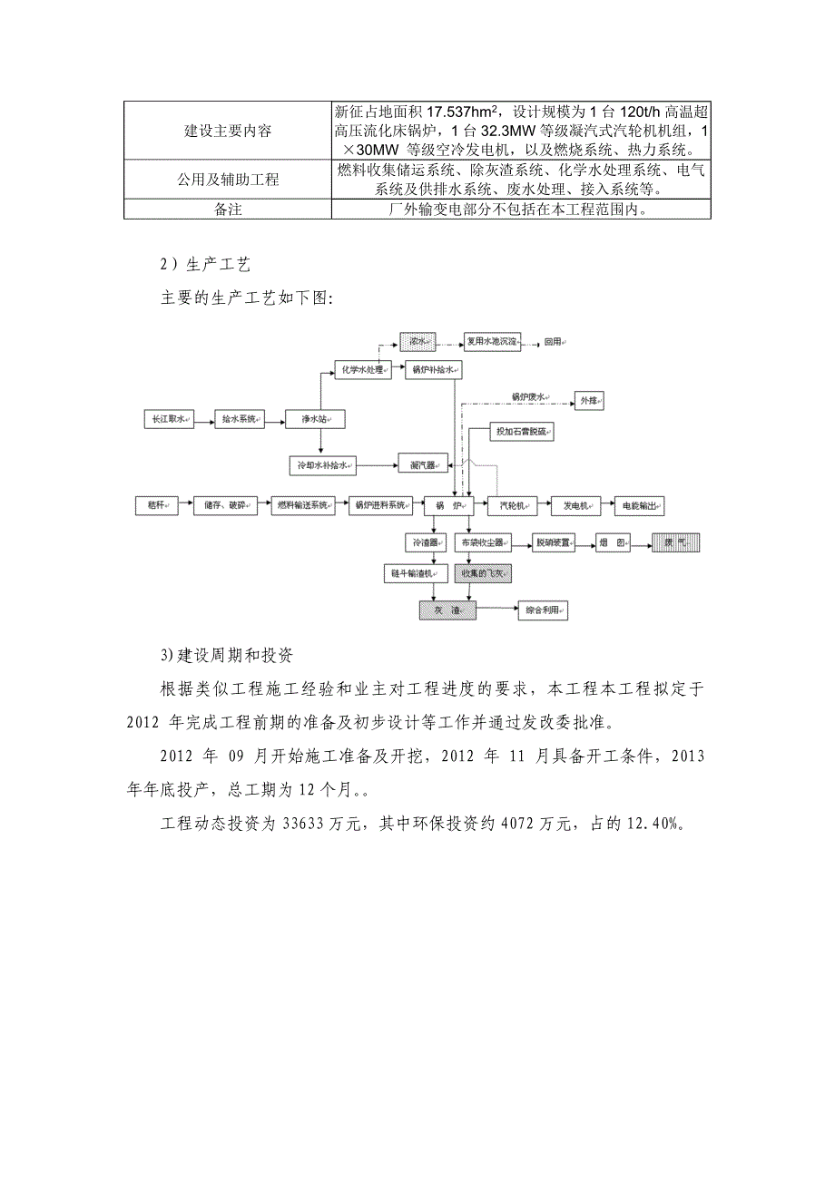 江陵县凯迪绿色能源开发有限公司130MW机组工程环境影响报告书_第2页