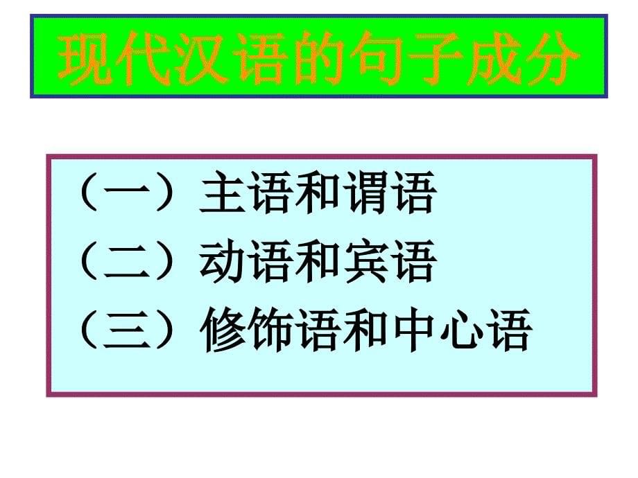 什么是句子  语法知识_第5页