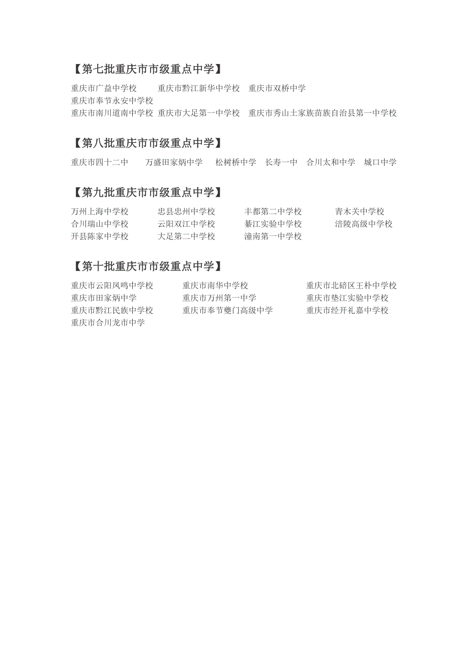 重庆市区重点中学_第4页