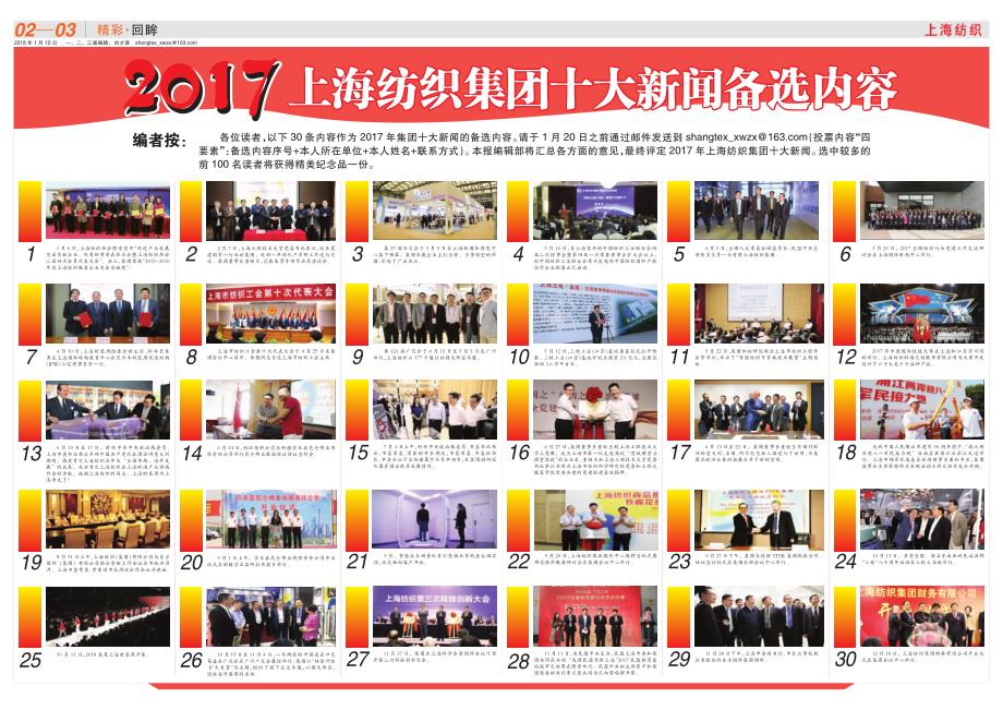 上海纺织集团十大新闻备选内容_第1页