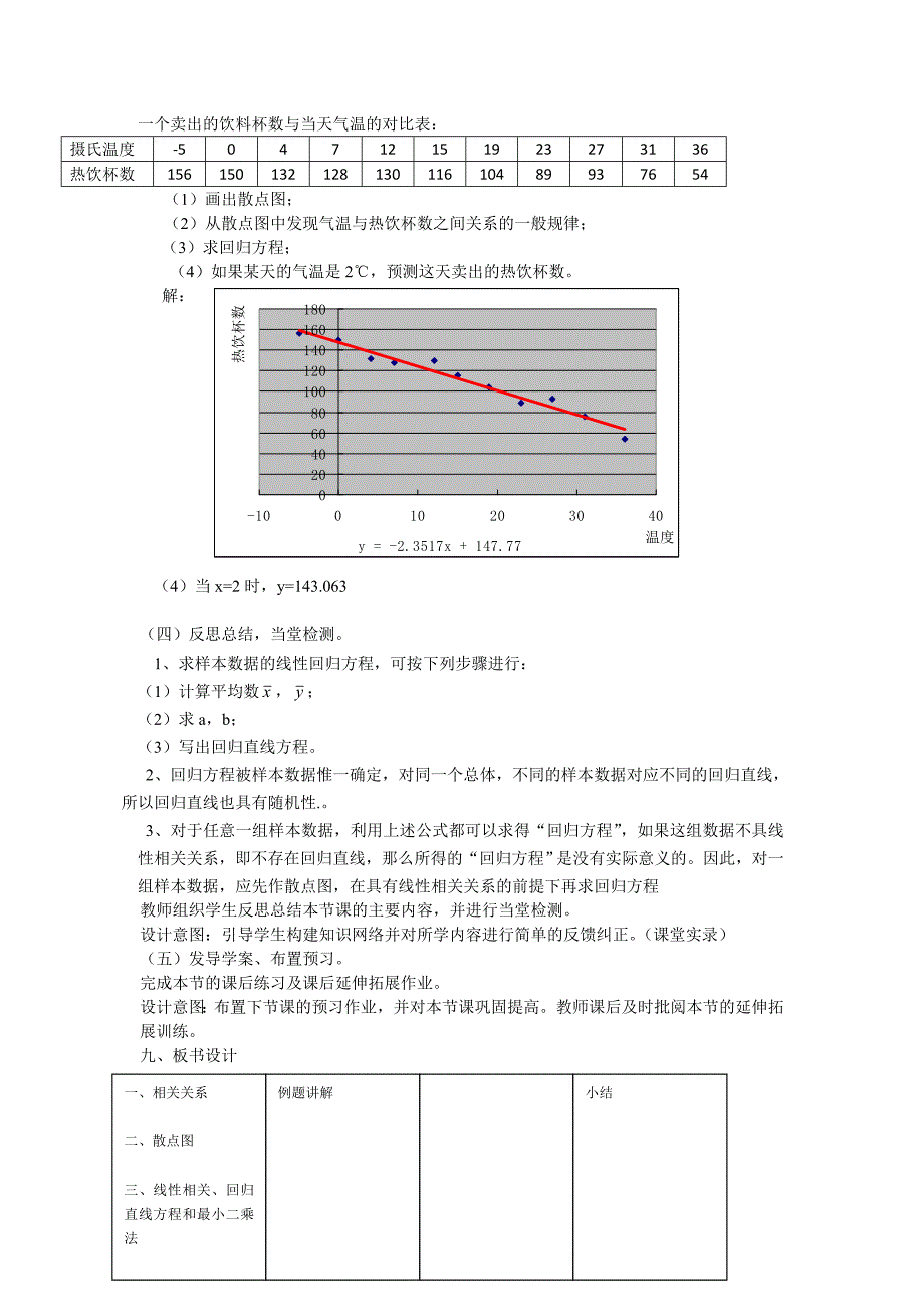 2017新人教A版必修三2.3《变量间的相关关系》word教案_第4页