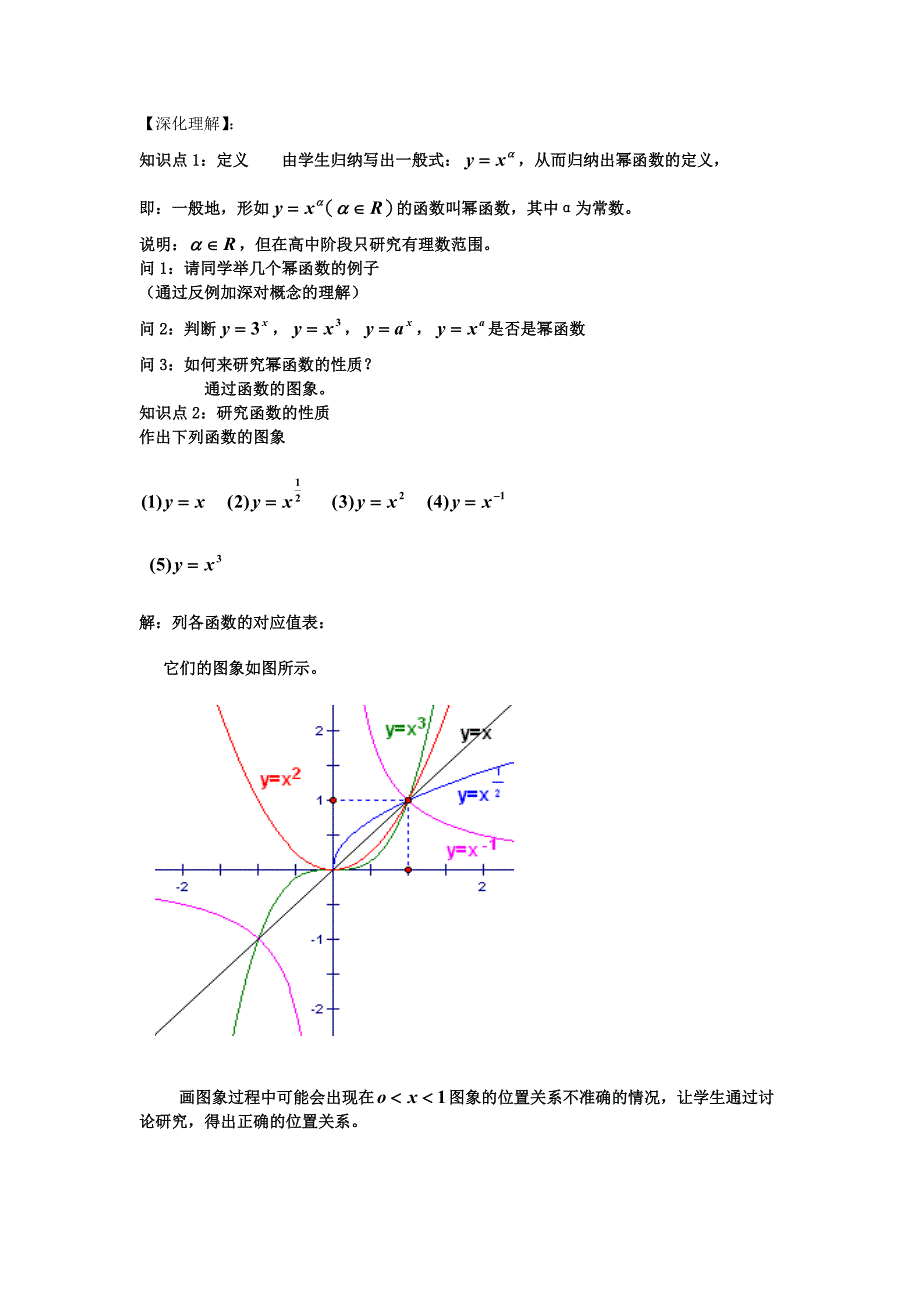 2017新人教B版必修一3.3《幂函数》word学案_第3页