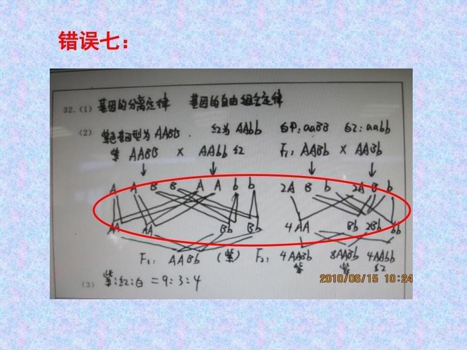 遗传图解书写不规范_第5页