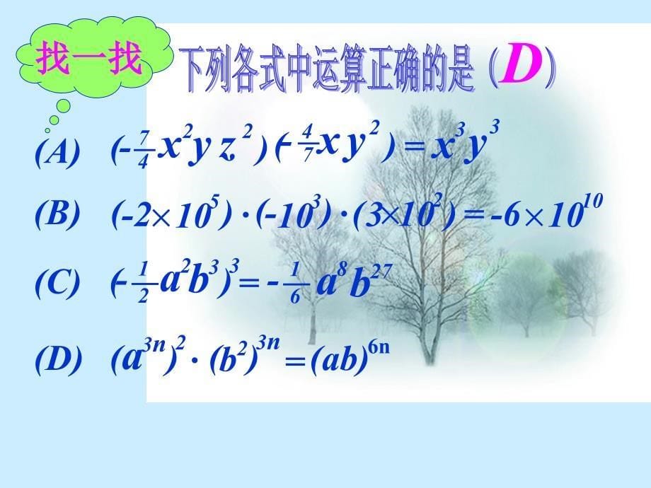 整式乘法与因式分解复习_第5页