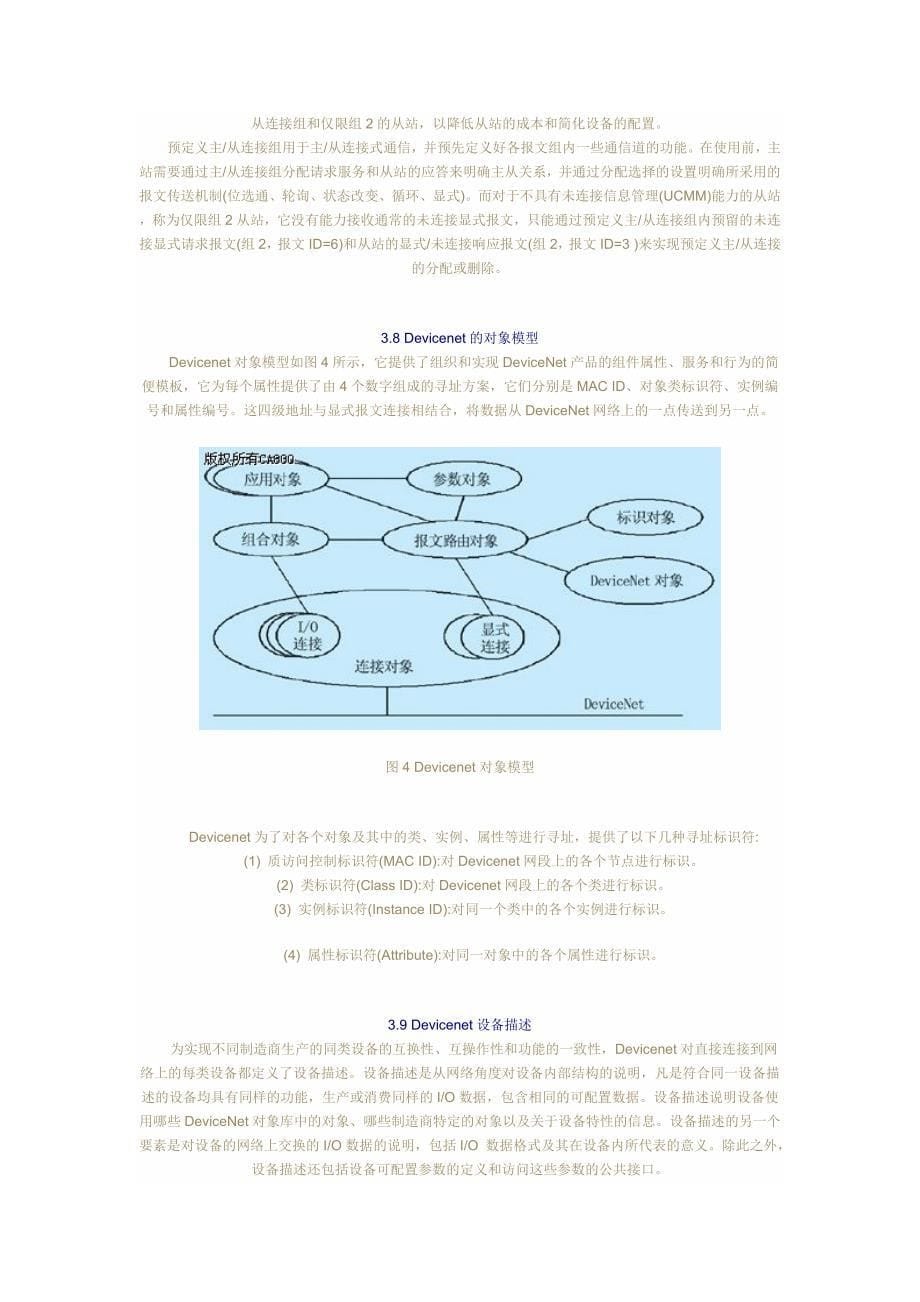 Devicenet总线技术综述_第5页