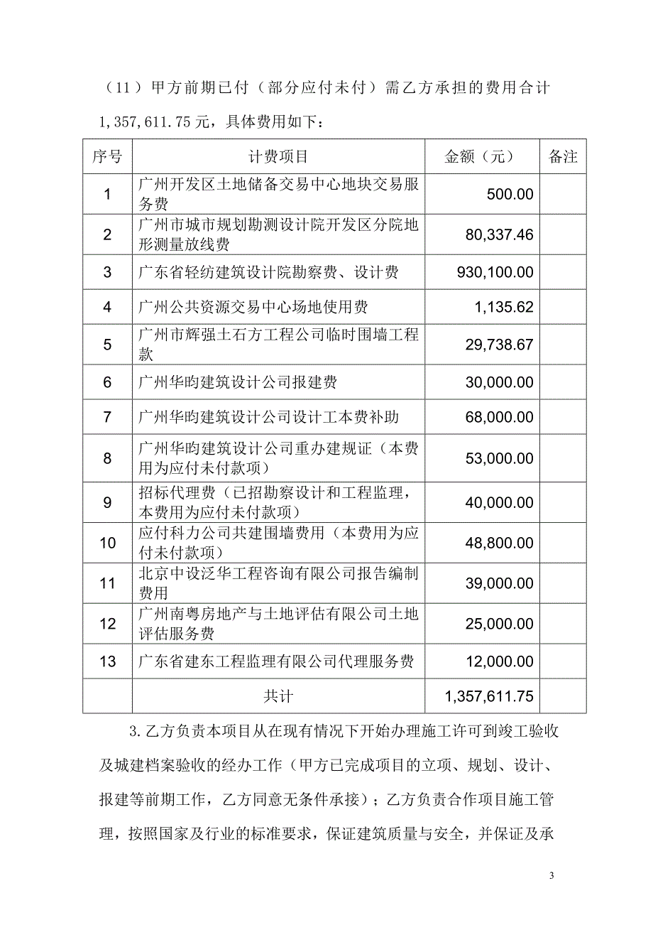 项目合作框架合同书_第3页