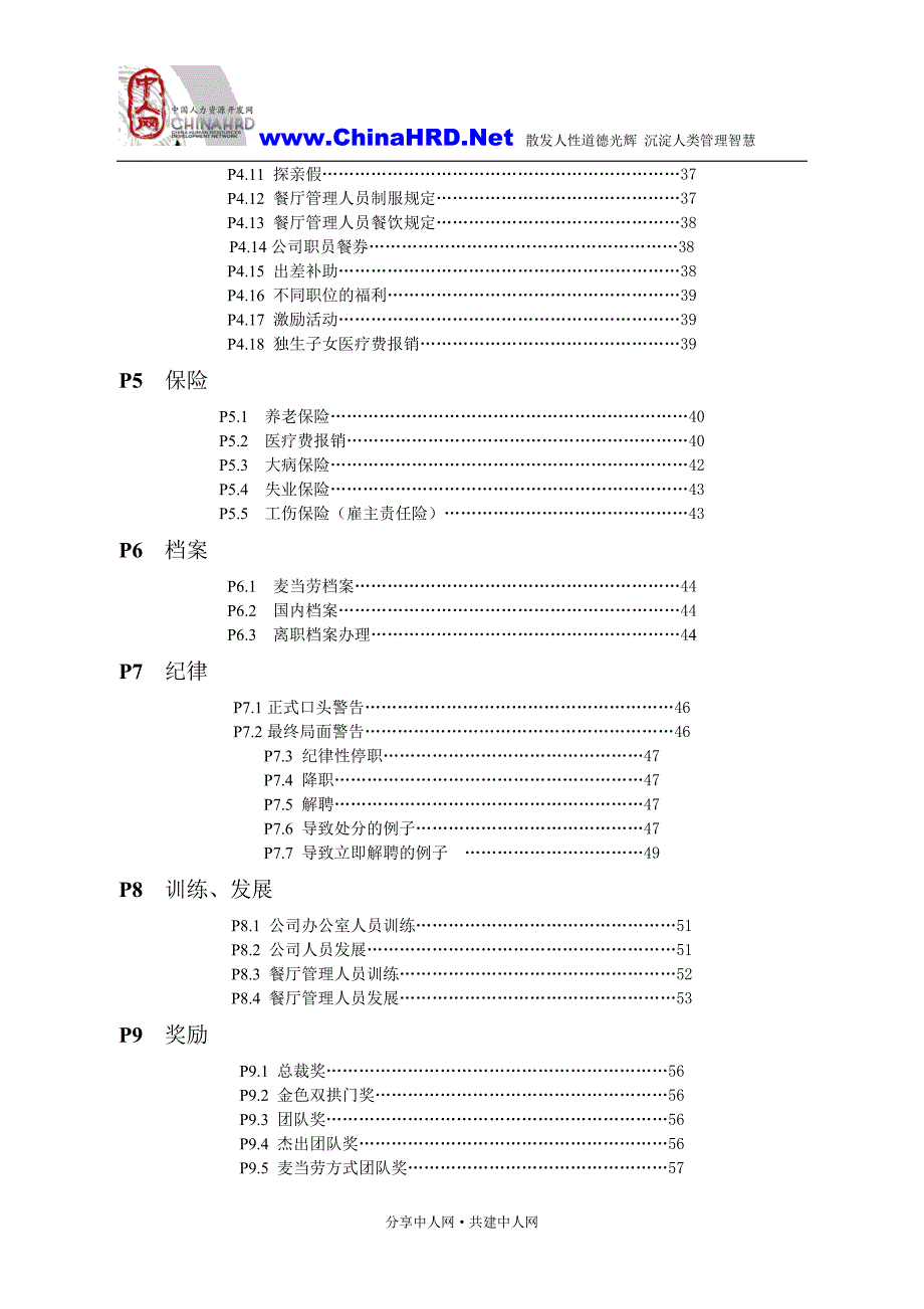 麦当劳管理人员手册_第4页