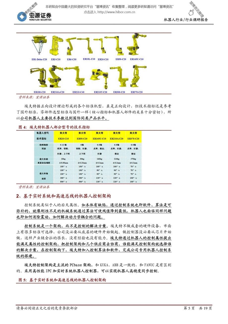 宏源证券机器人行业调研报告：千亿机器人盛宴，国产优势独到_第5页