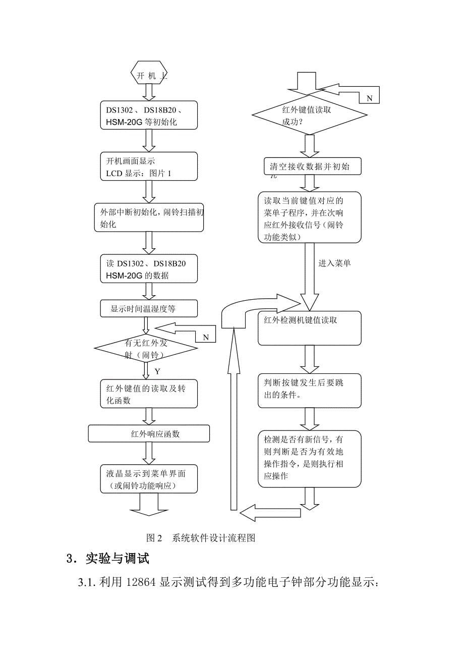 红外遥控多功能数字钟_第5页