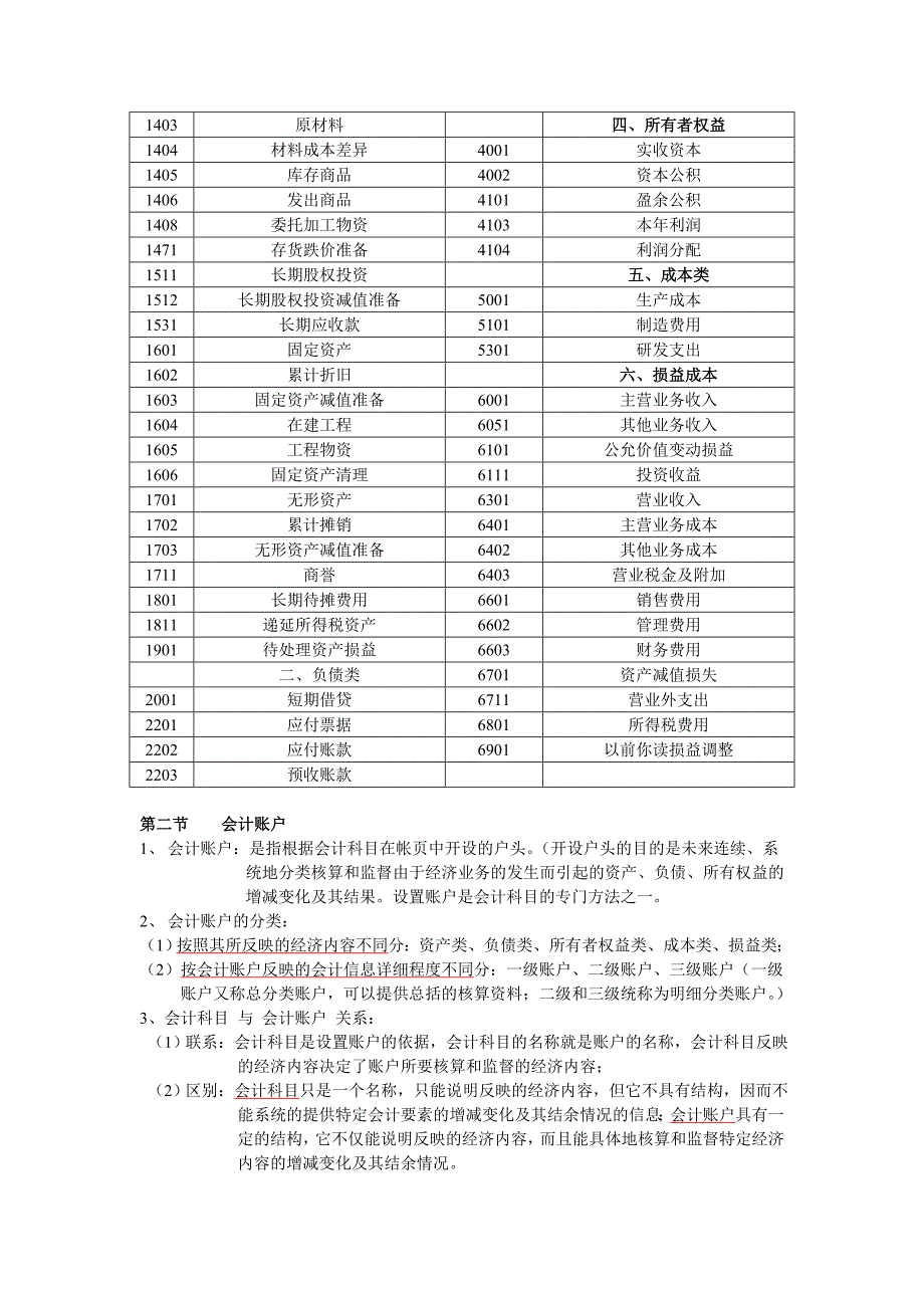 会计基础1—3章 考试大纲资料整理_第3页