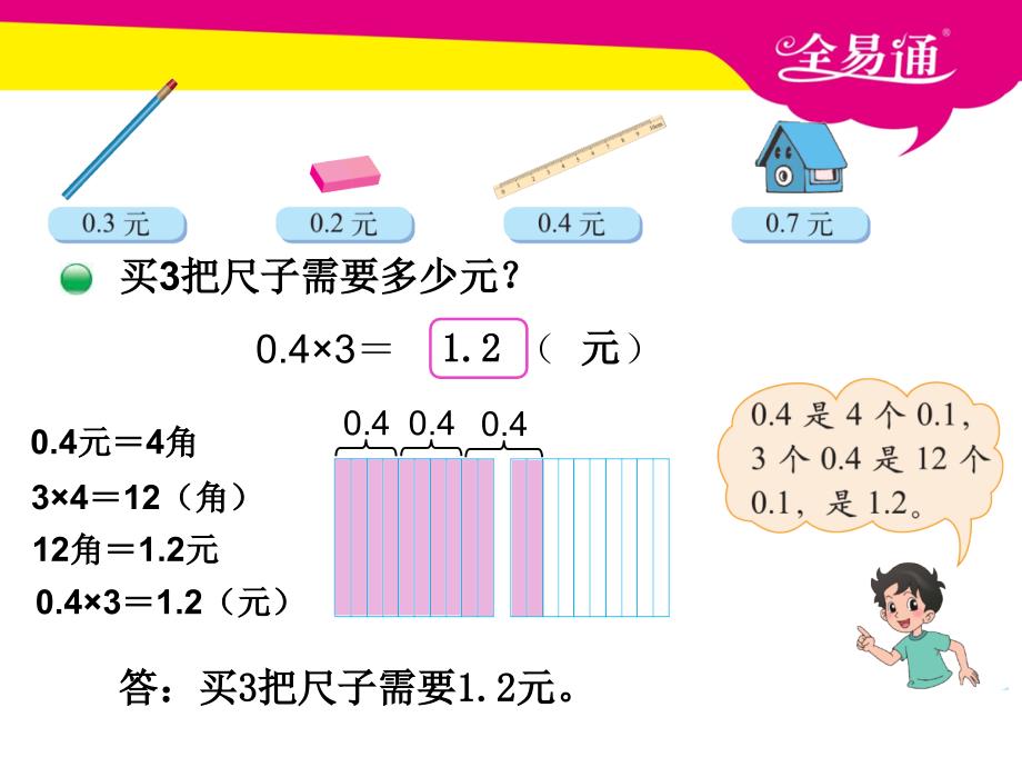 部编北师大版六年级下册数学1.1买文具PPT（精品专供）_第4页