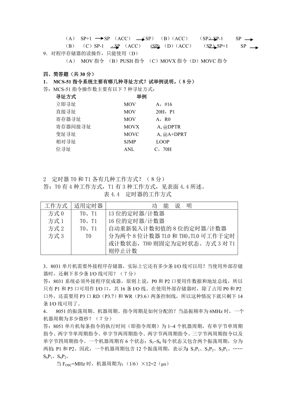 单片机复习精简版_第2页