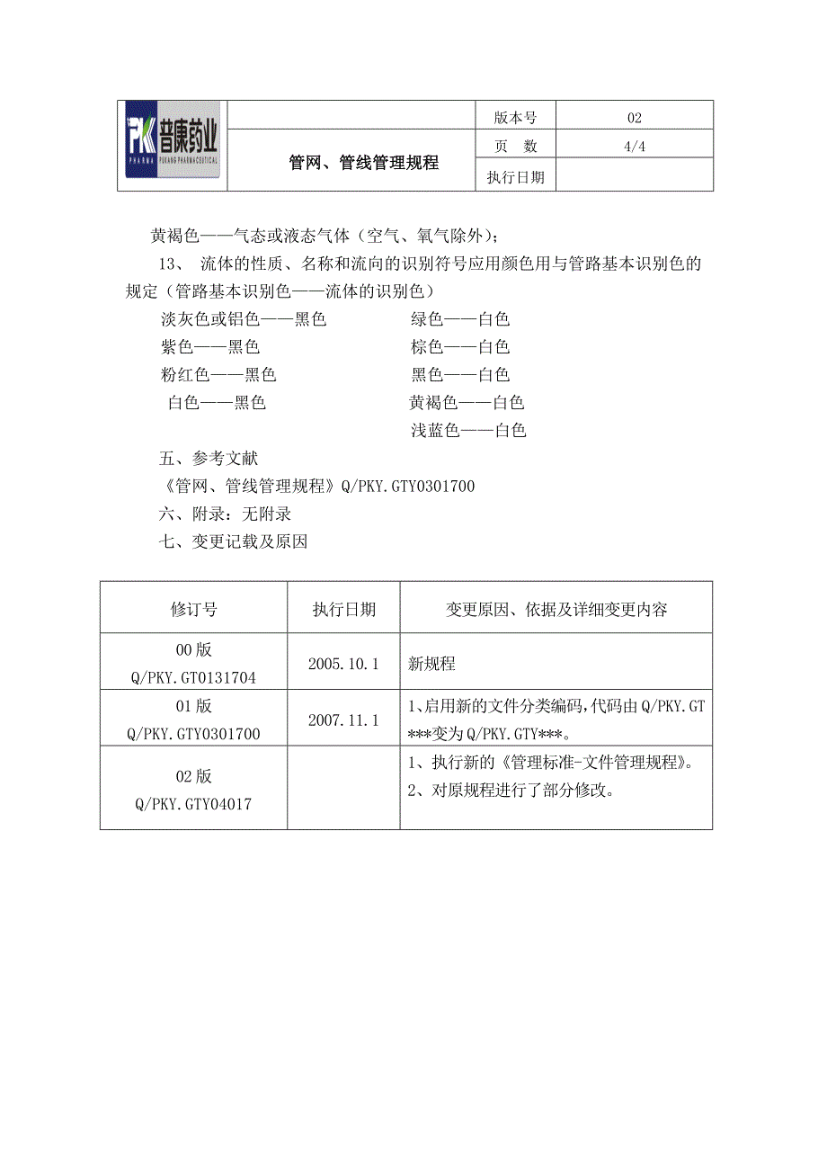 管网管线管理规程_第4页