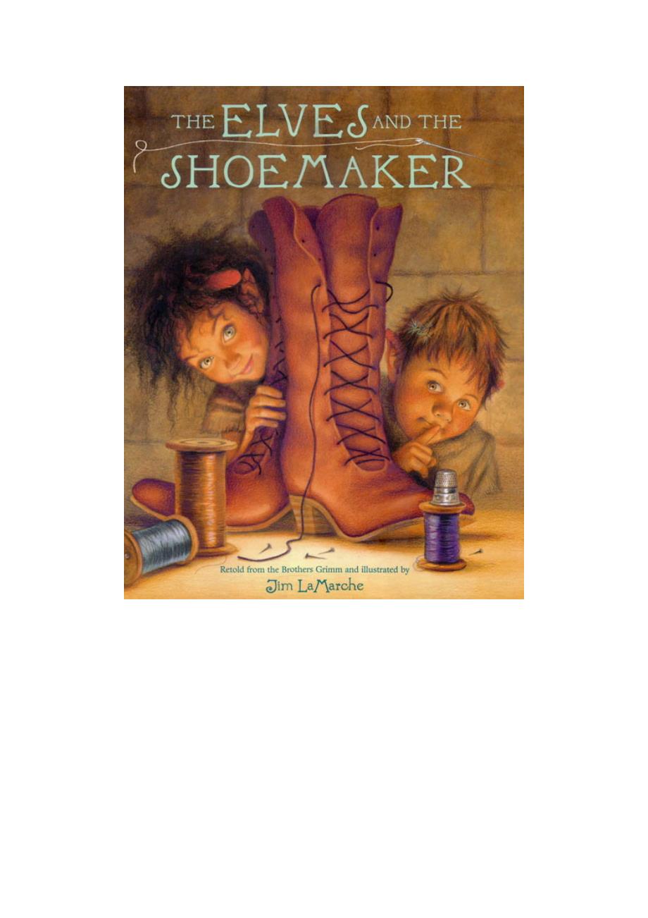 外文绘本《The_Elves_and_the_Shoemaker》_第1页