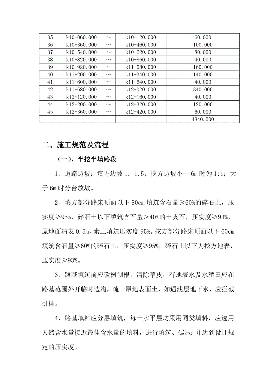 路基半挖半填技术交底_第2页