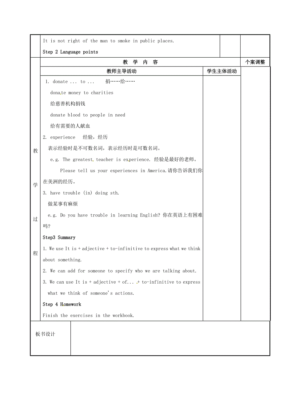 2017牛津译林版八年级下册Unit 6《Sunshine for all》word导学案2_第2页