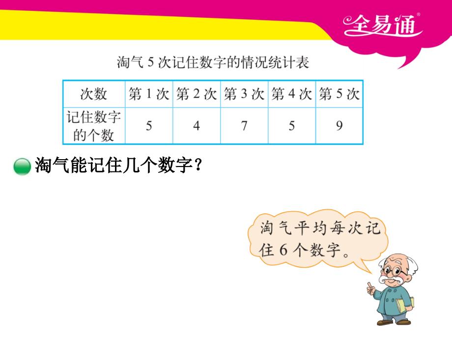 部编北师大版六年级下册数学3.平均数PPT（精品专供）_第3页