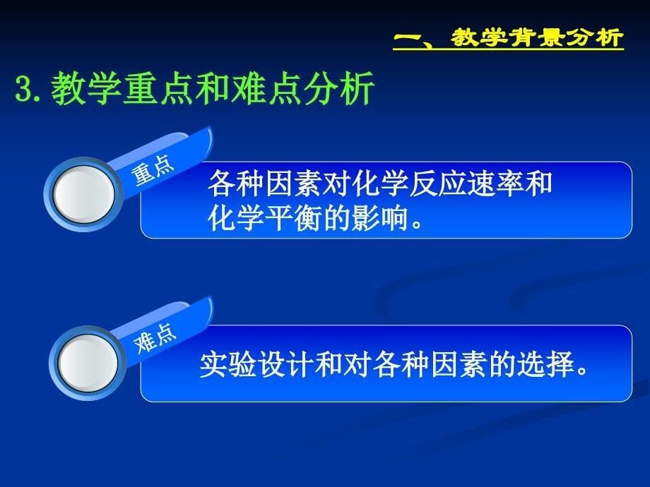 高三一轮复习课化学反应速率和化学平衡_第5页