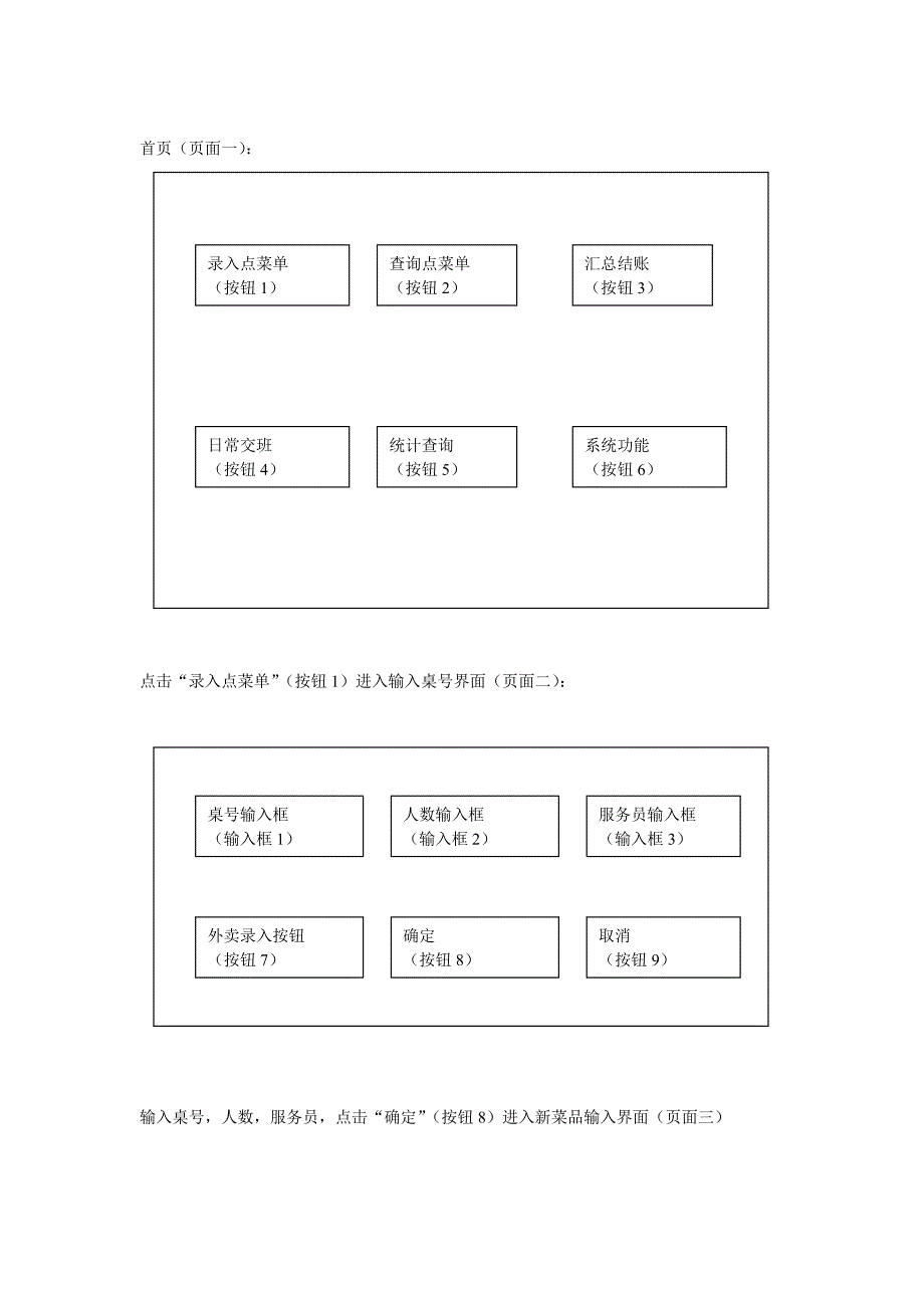 餐饮软件吧台端草图_第1页