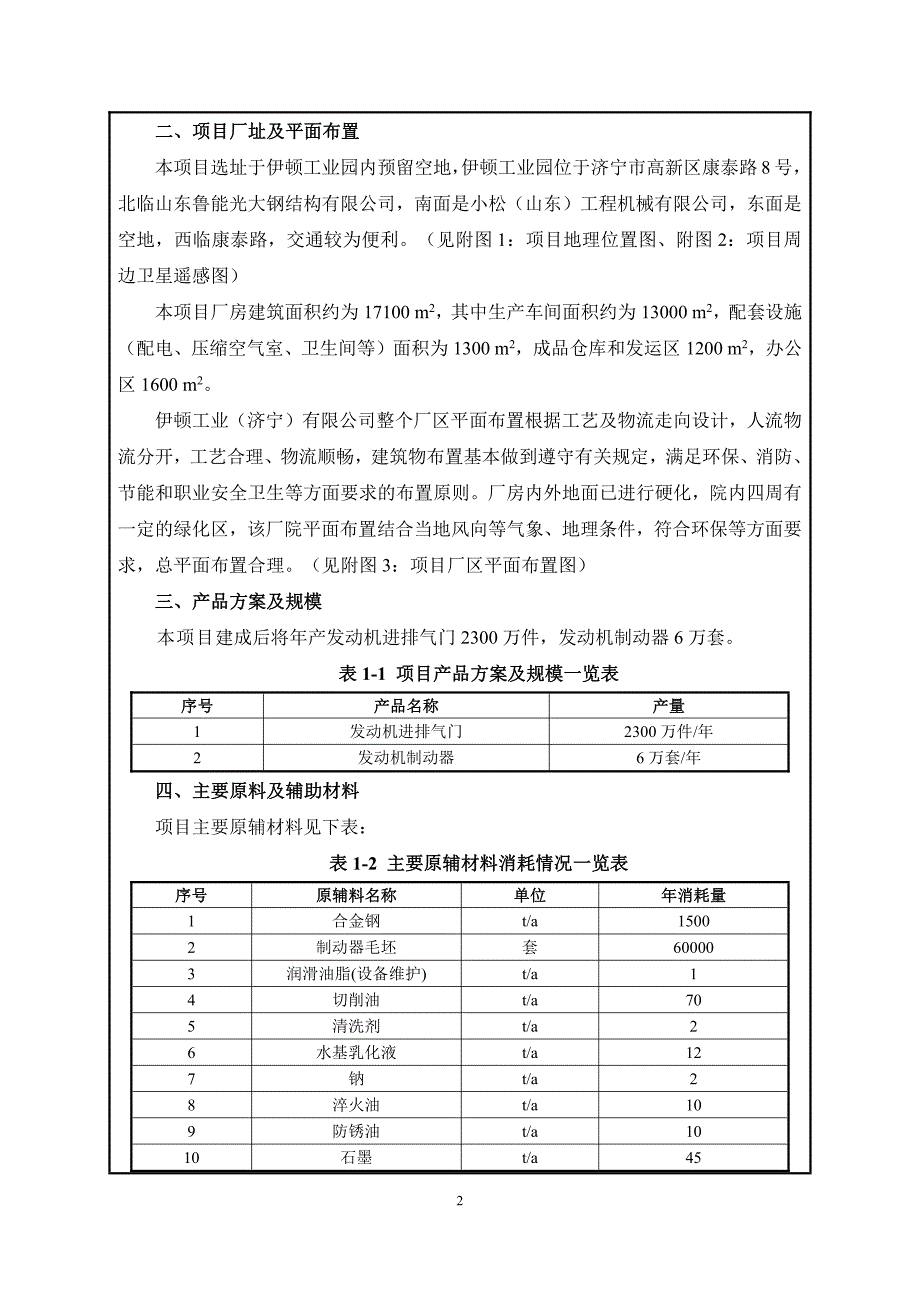 伊顿工业（济宁）有限公司四期厂房扩建项目环境影响报告表_第4页