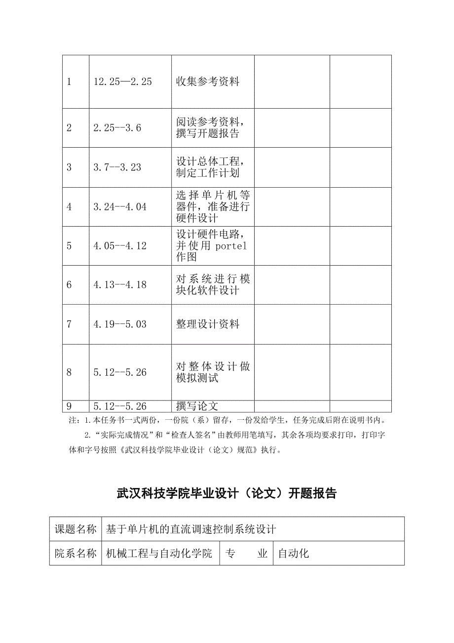 基于单片机的直流调速系统的设计_第5页