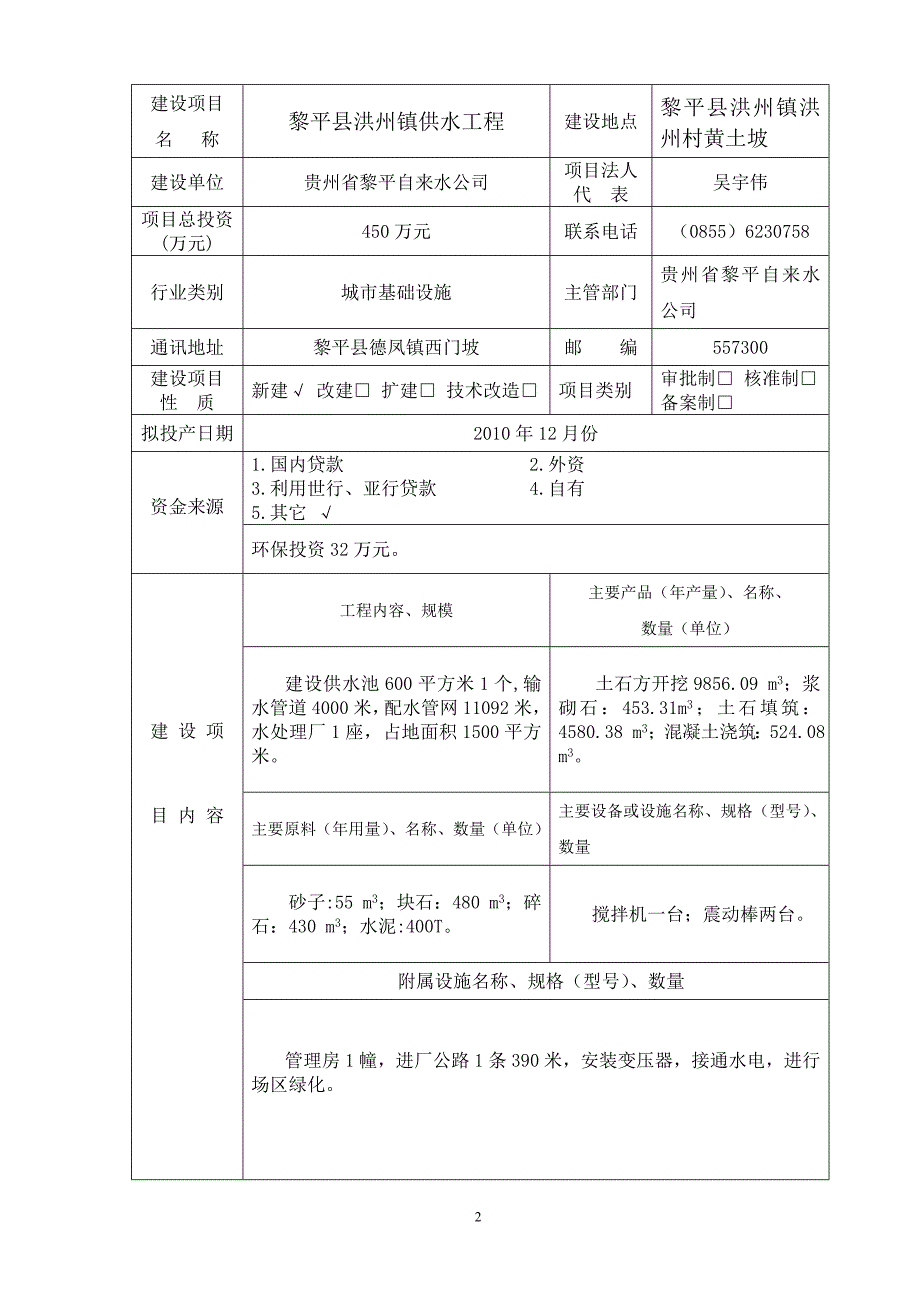 环境保护业务咨询登记表(空白表)_第2页