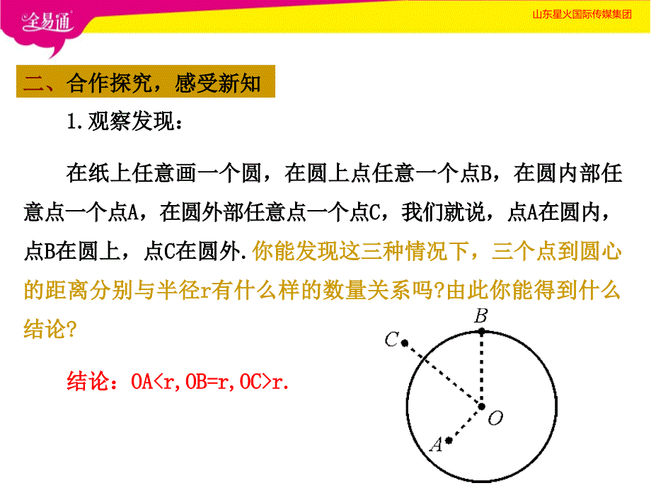 部编冀教版初中数学九年级下册29.1点与圆的位置关系--（精品专供）_第3页