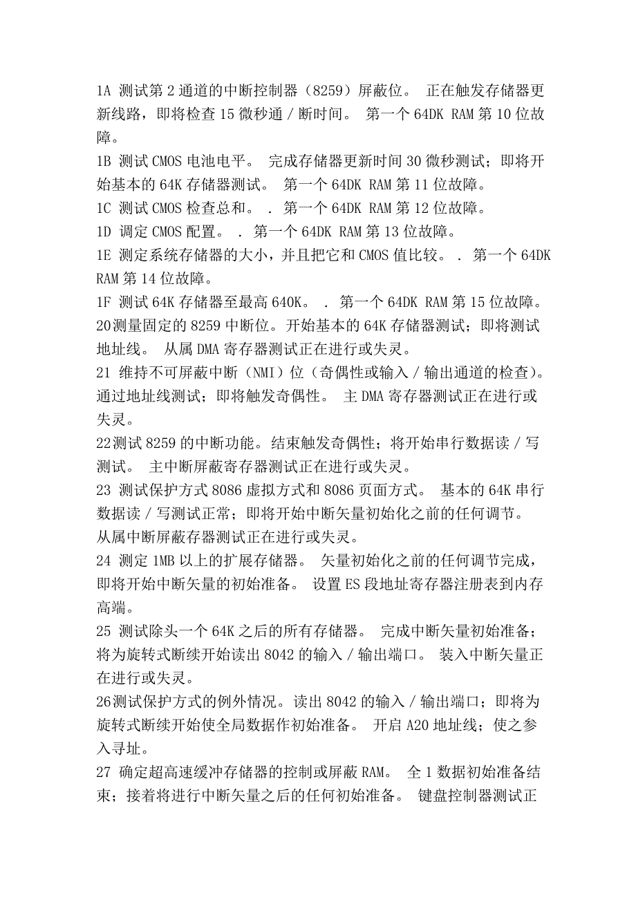 主板诊断卡数字代码_第3页