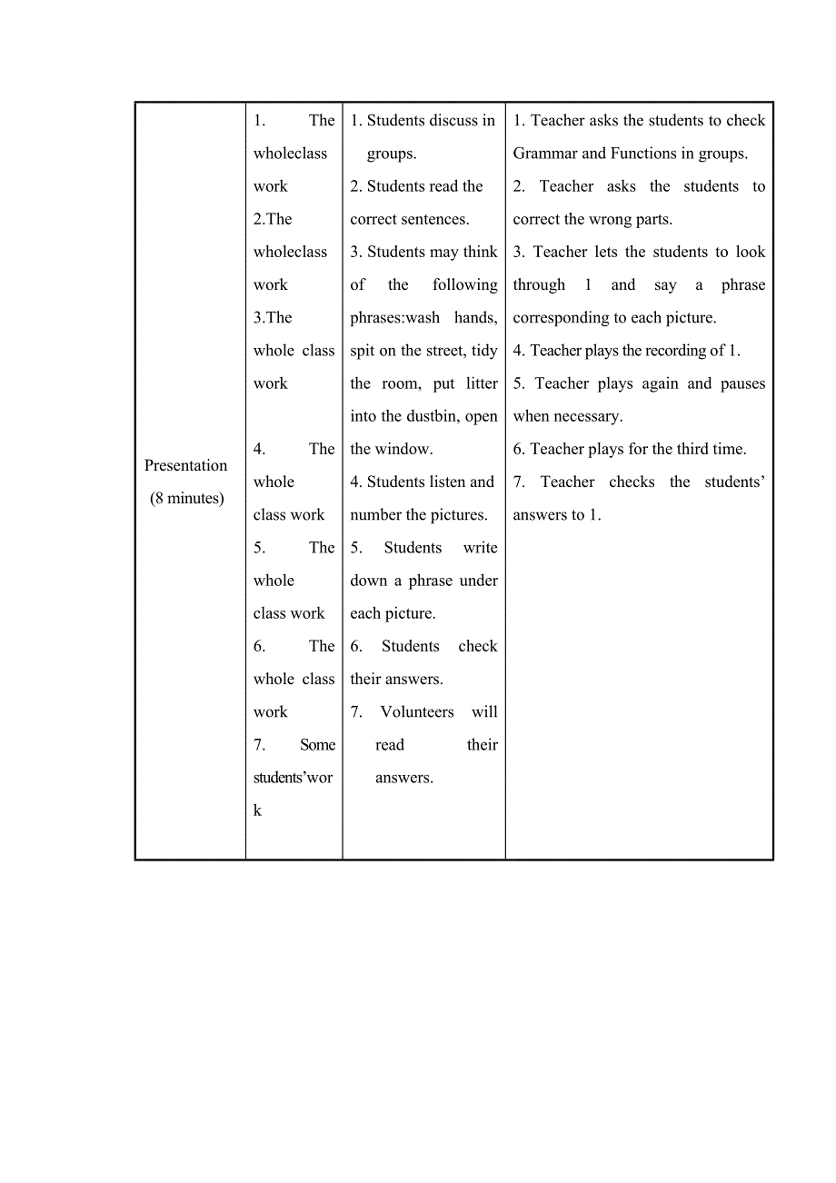 仁爱版英语八年级上册Unit 2 Topic 2《I must ask him to give up smoking》（SectionD）教案_第4页