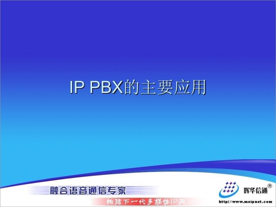 IP PBX产品典型应用及解决方案_第5页