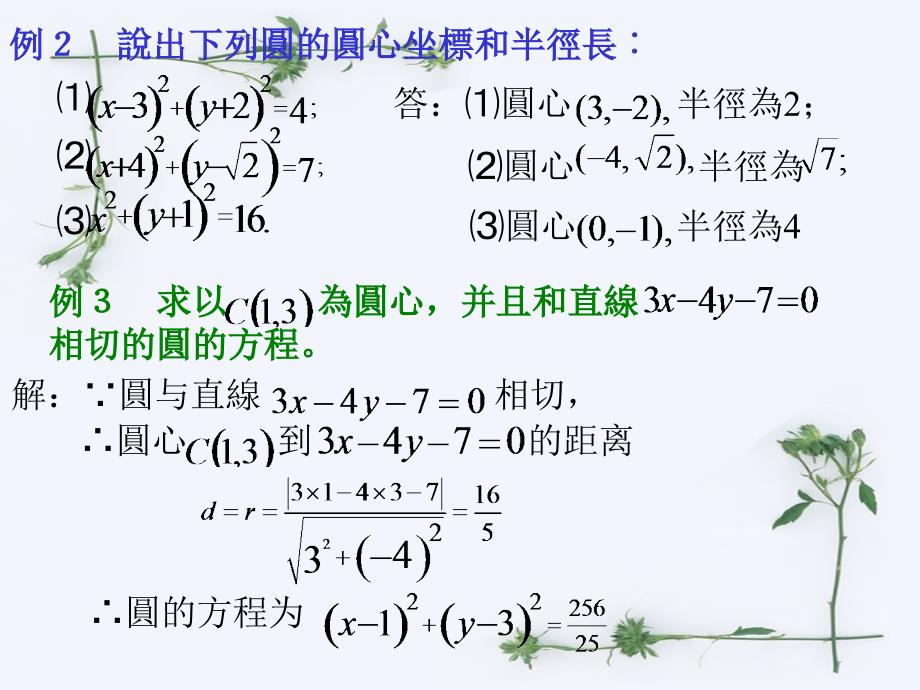数学 7.6圆的方程(更新版)_第4页