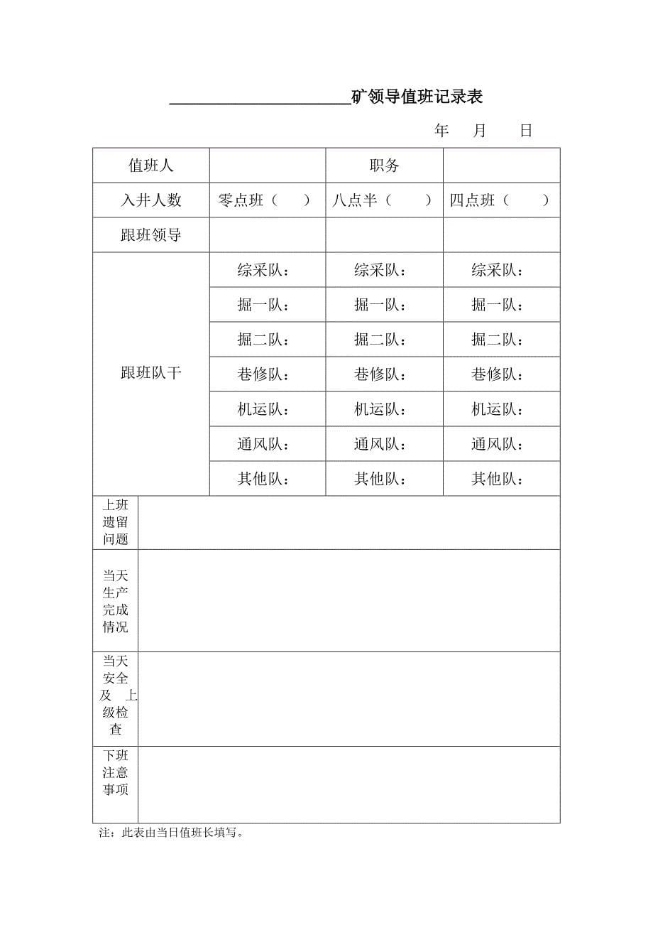 班组班前会议安排工作内容_第5页