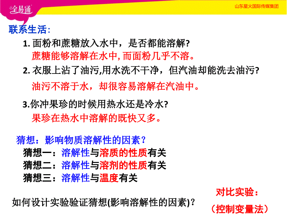 部编沪教版初中化学九年级下册6.3 物质的溶解性（精品）_第4页