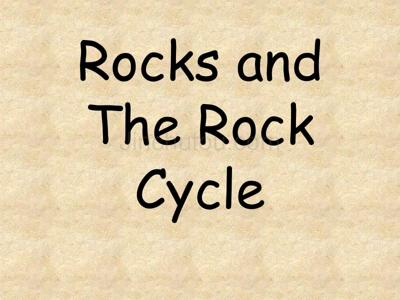 岩石圈循环(英文)