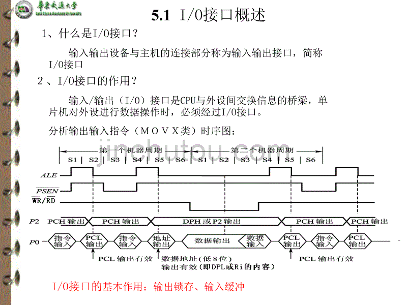 计算机课件 第五章MCS-51 单片机IO接口的简单应用设计_第2页