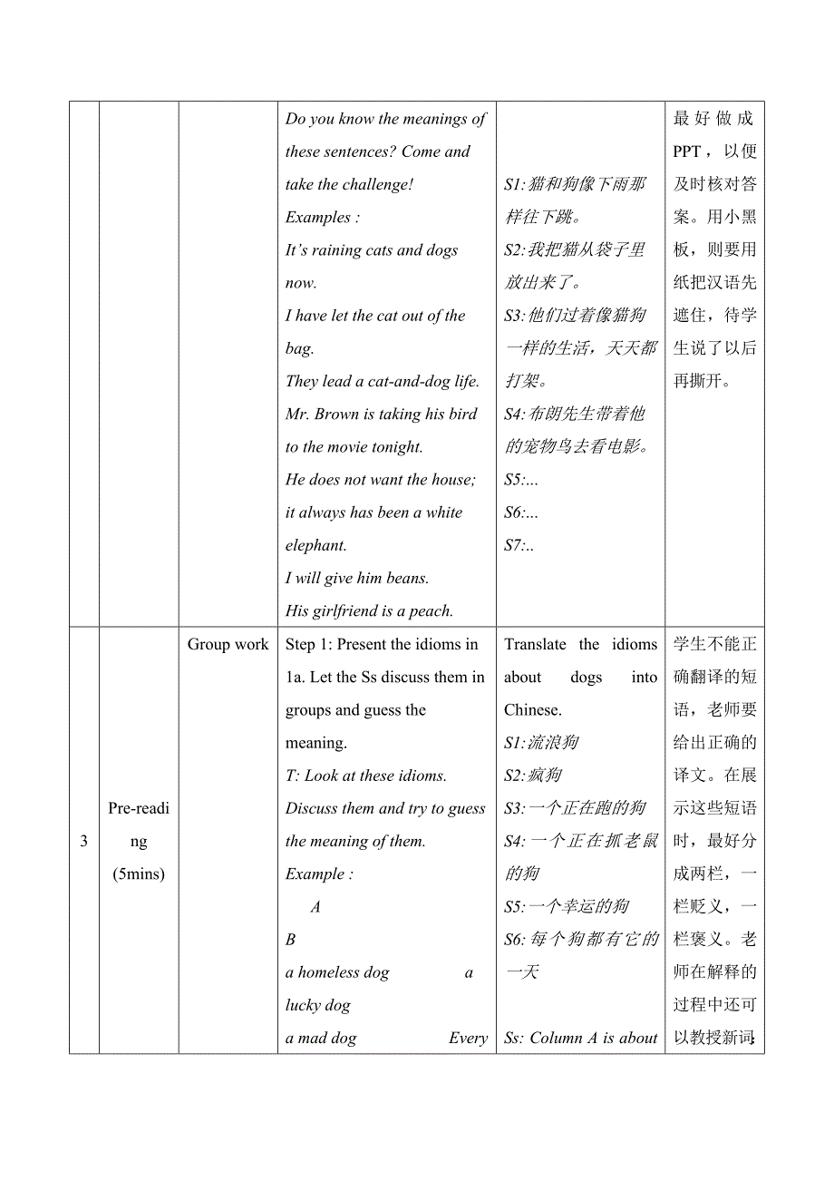 仁爱版英语九年级上册Unit 3 Topic 2《Some things usually have different meanings in》（SectionC）教学设计_第3页