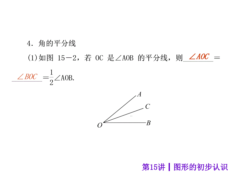 【中考夺分天天练】2014年中考数学（安徽）总复习课件：第15讲　图形的初步认识（共32张ppt）_第5页