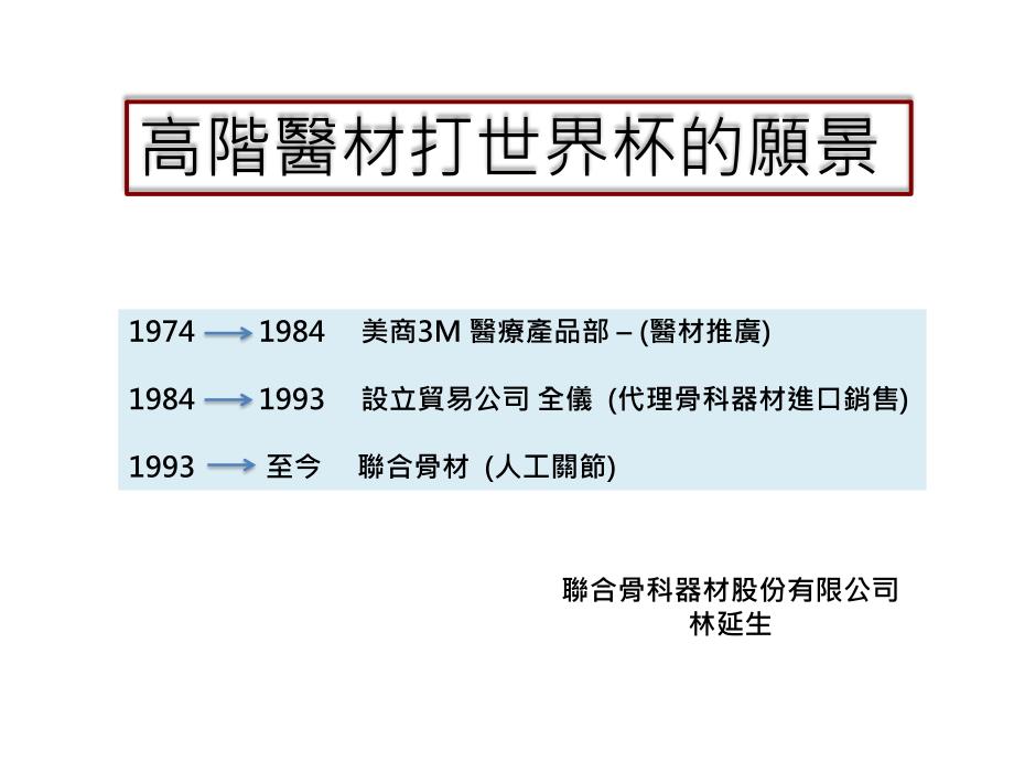 高阶医材打世界杯的愿景_第1页