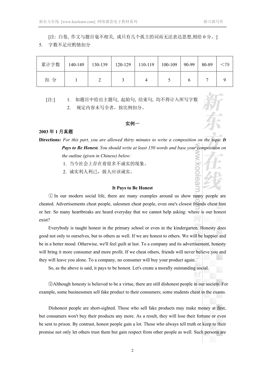 大学英语六级考试短文写作教材_第2页