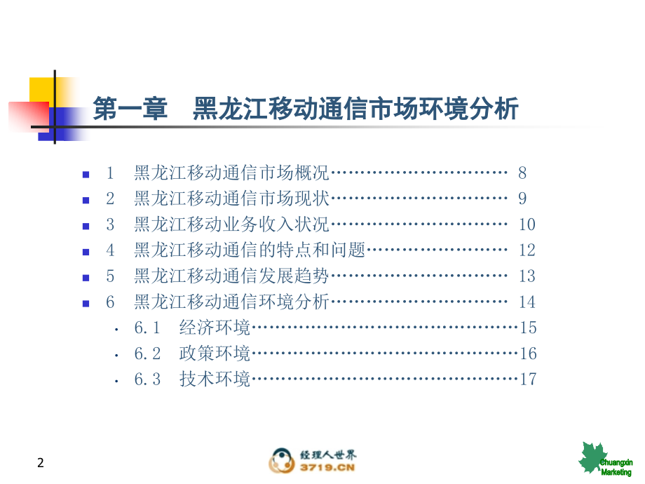 黑龙江联通03经营分析_第2页