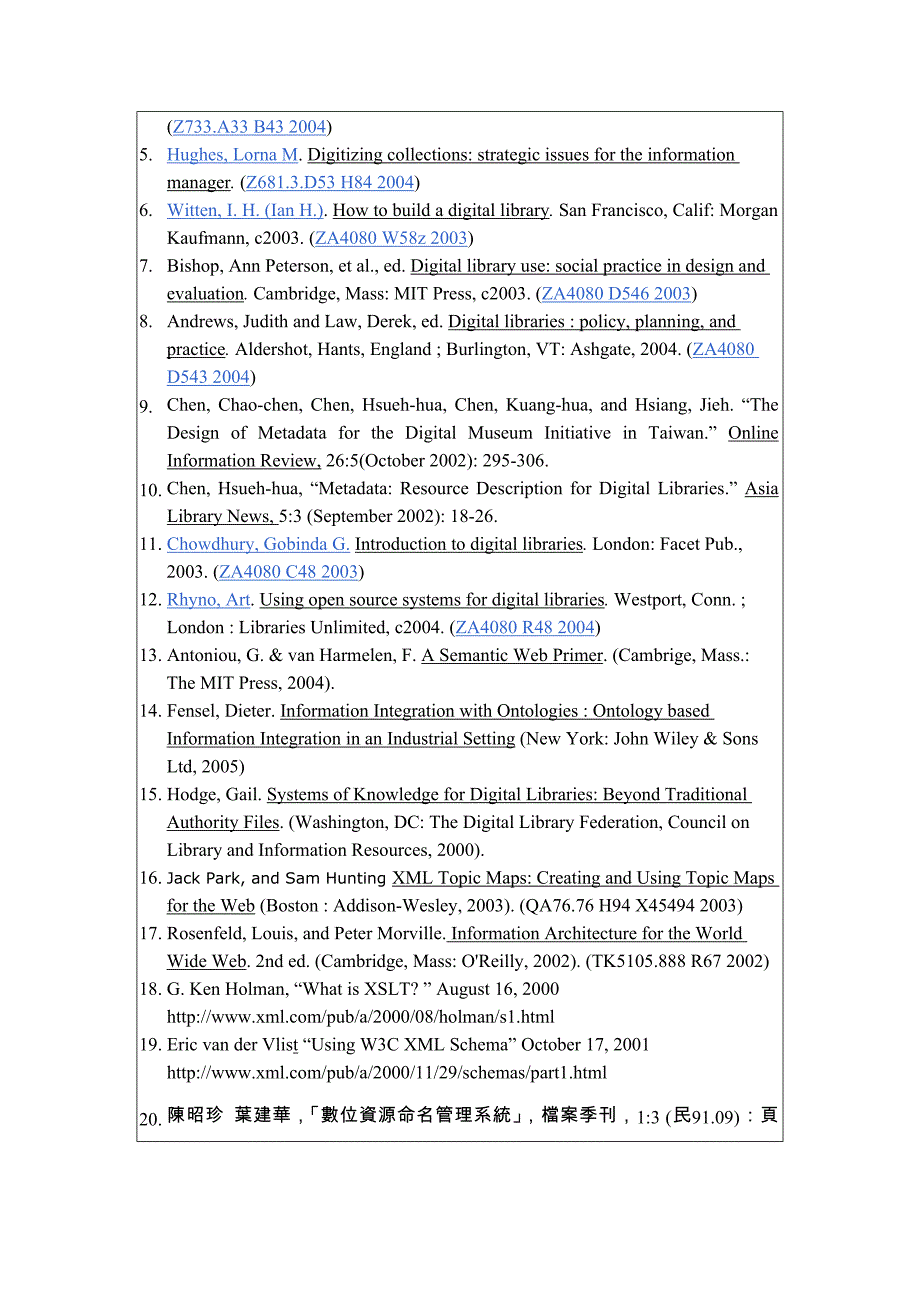 数位典藏概论课程纲要数字化文献学课程大纲_第2页