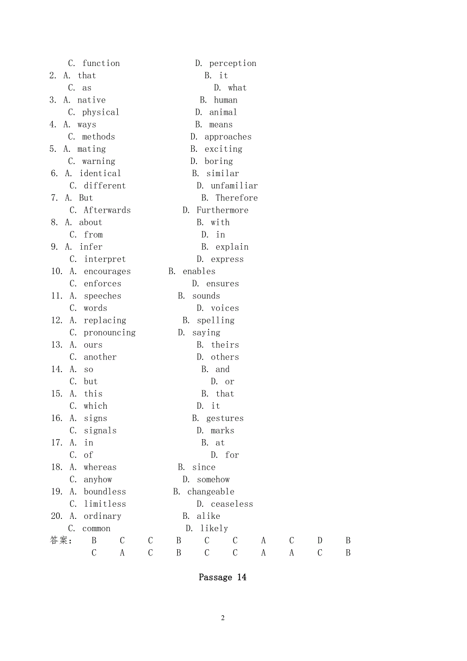 全国公共英语等级考试(pets)三级综合知识讲义_第2页