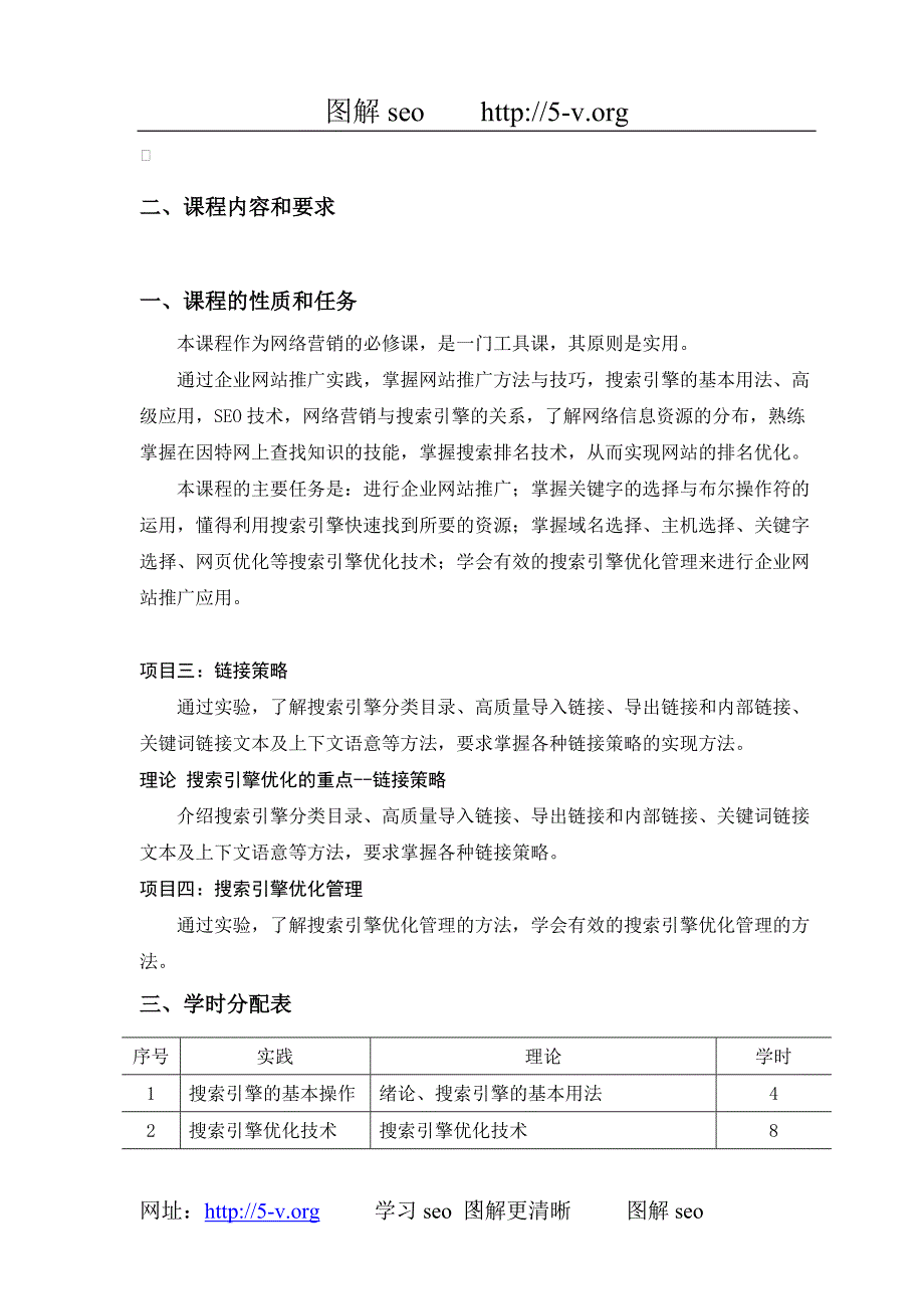 某培训机构（5-v.org）总结的seo培训大纲_第1页