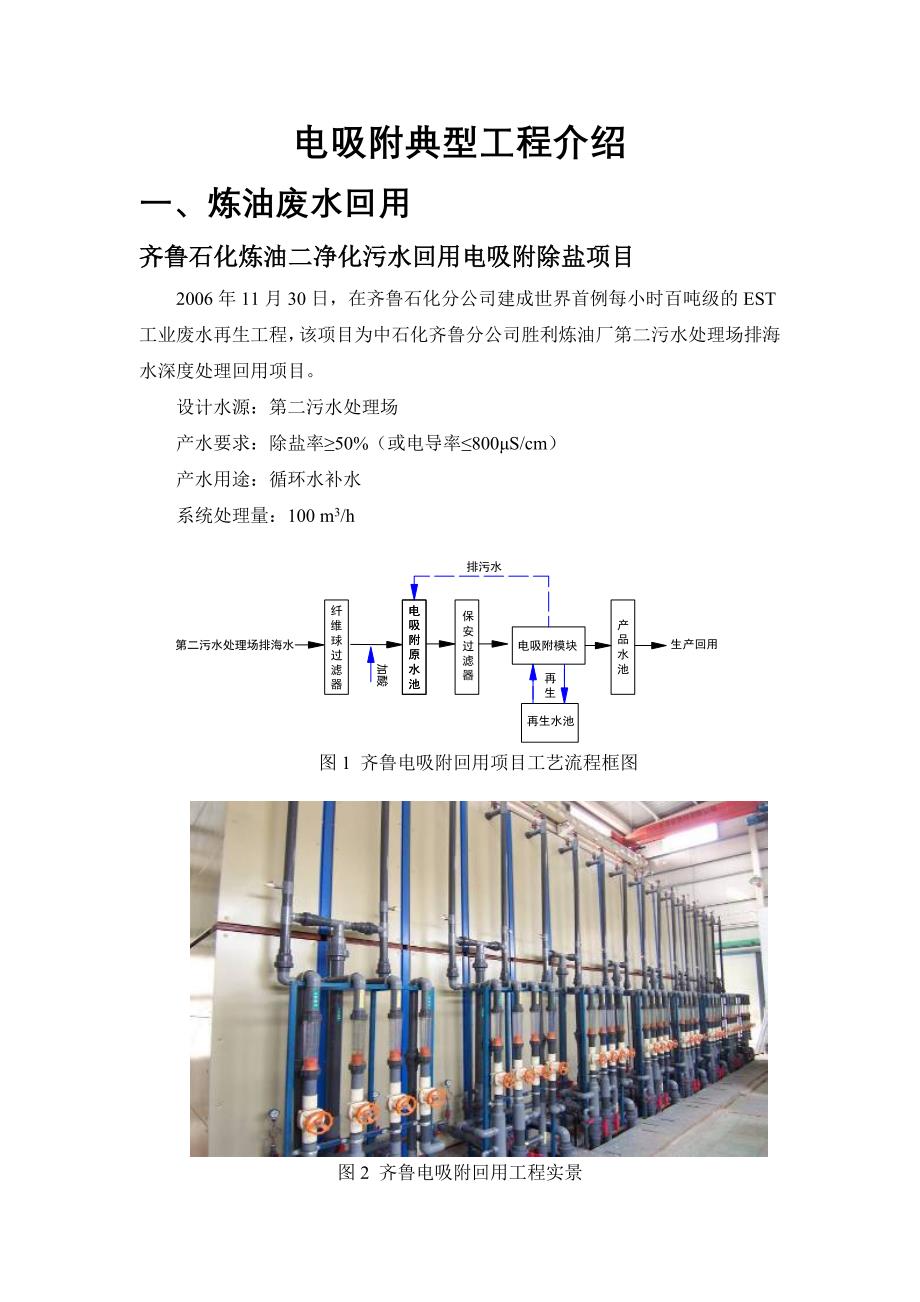 电吸附典型工程介绍_第1页