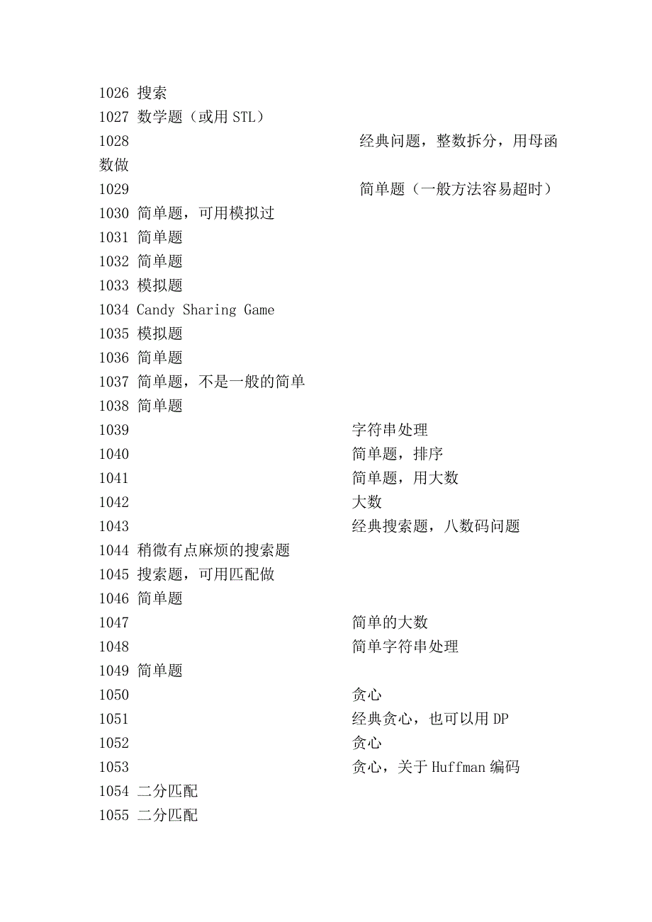 杭电acm试题分类_第2页