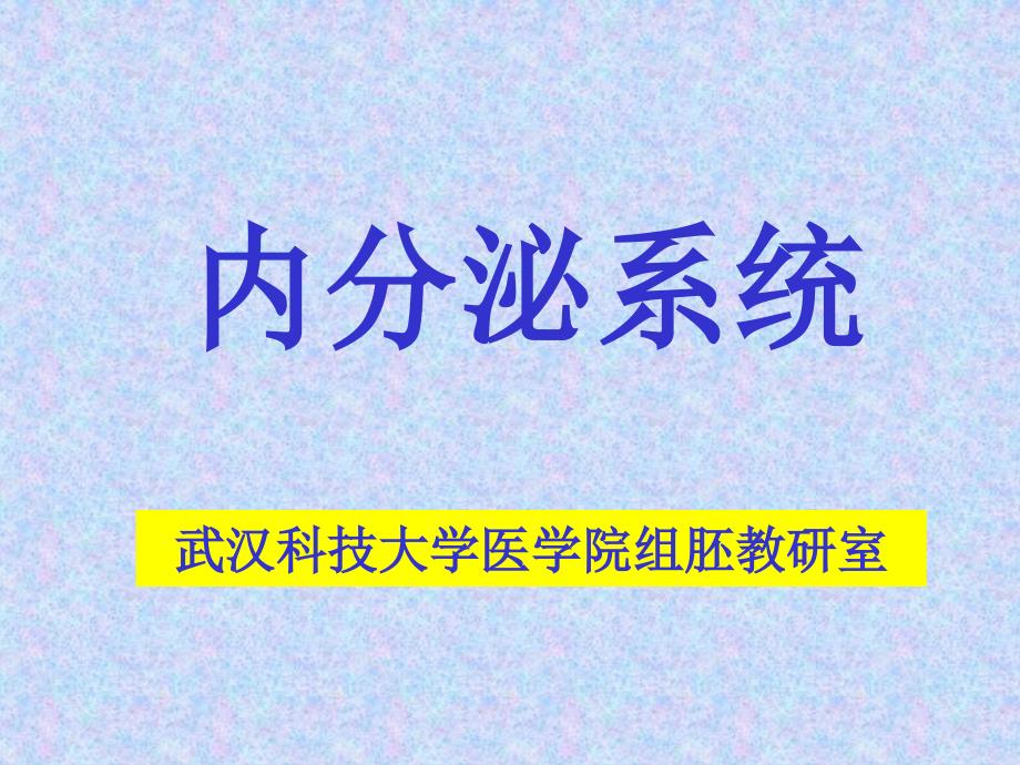 内分泌系统实习_第1页