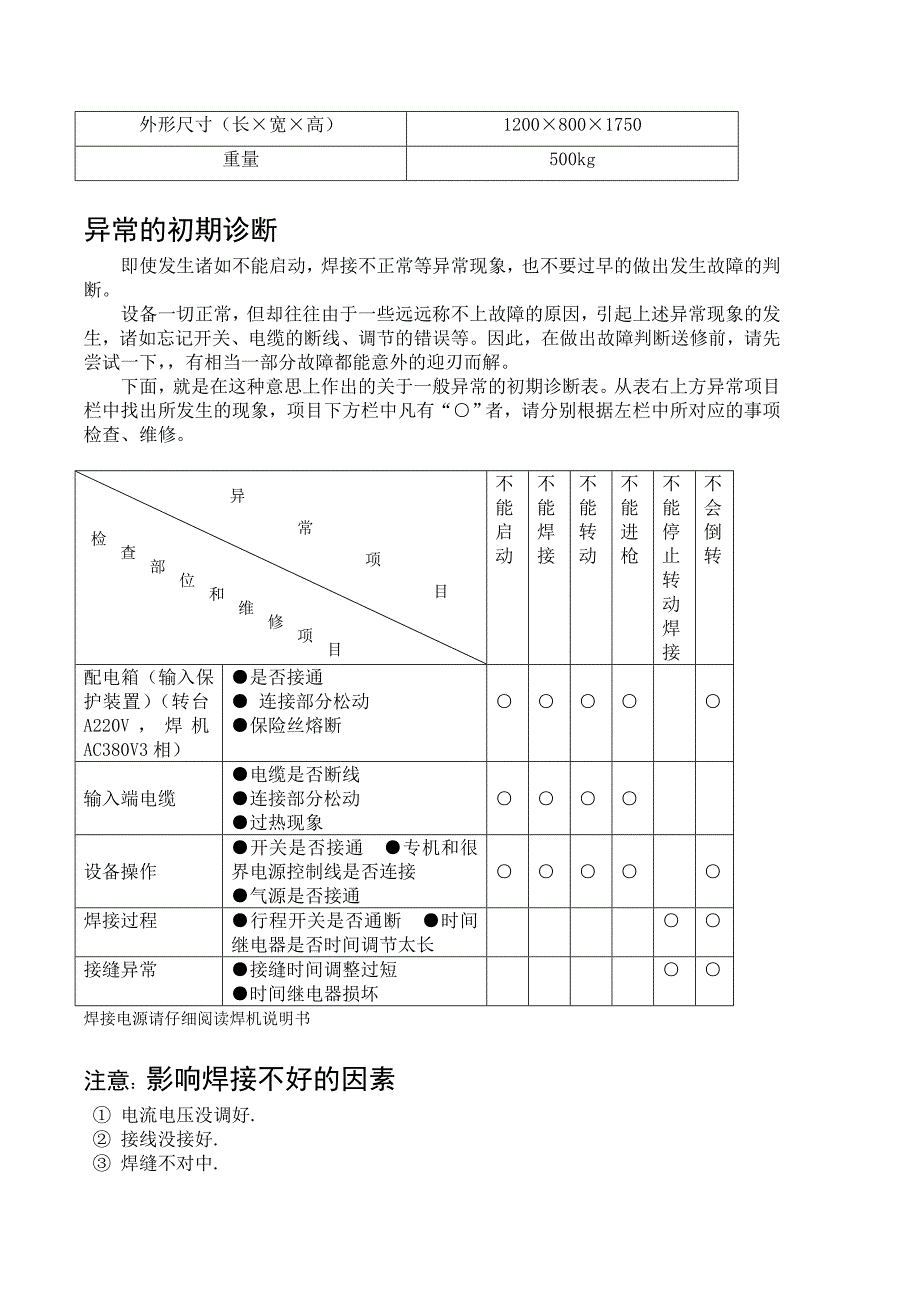 压缩机自动焊接机说明书_第4页