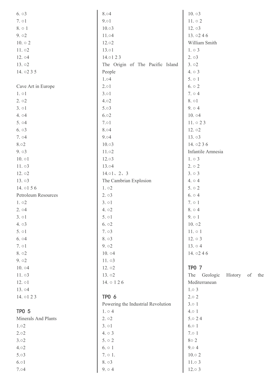 托福阅读答案-tpo1-15阅读_第2页