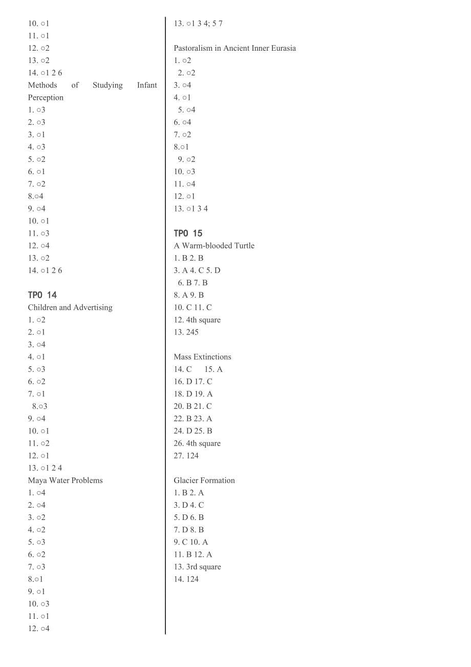 托福阅读答案-tpo1-15阅读_第5页